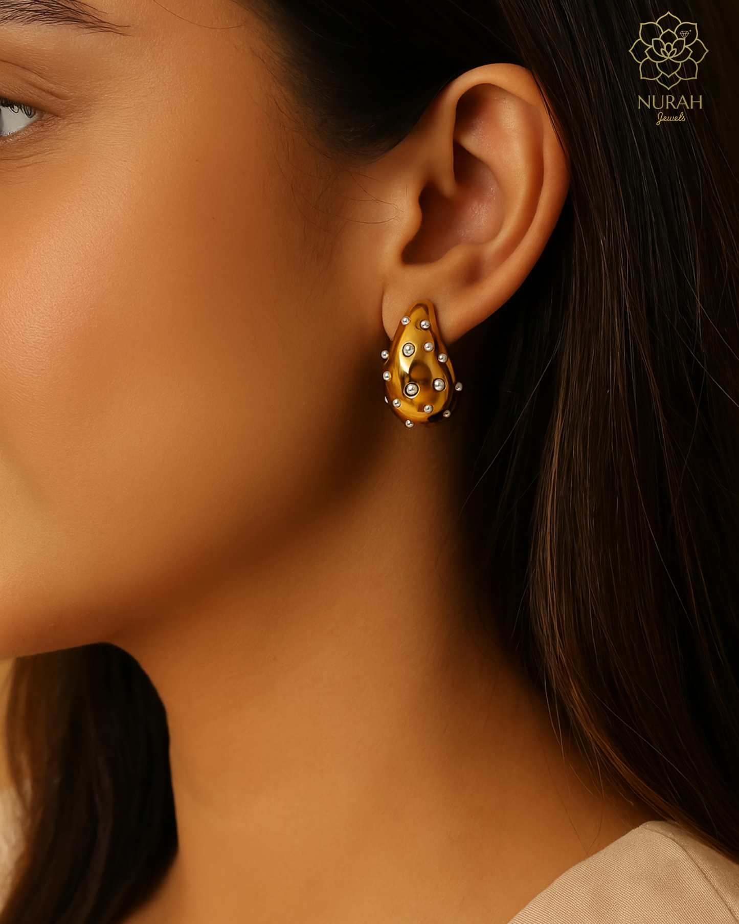 Tear Dom Earrings