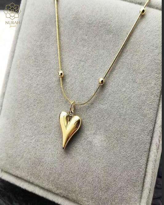 Bubly Heart Necklace