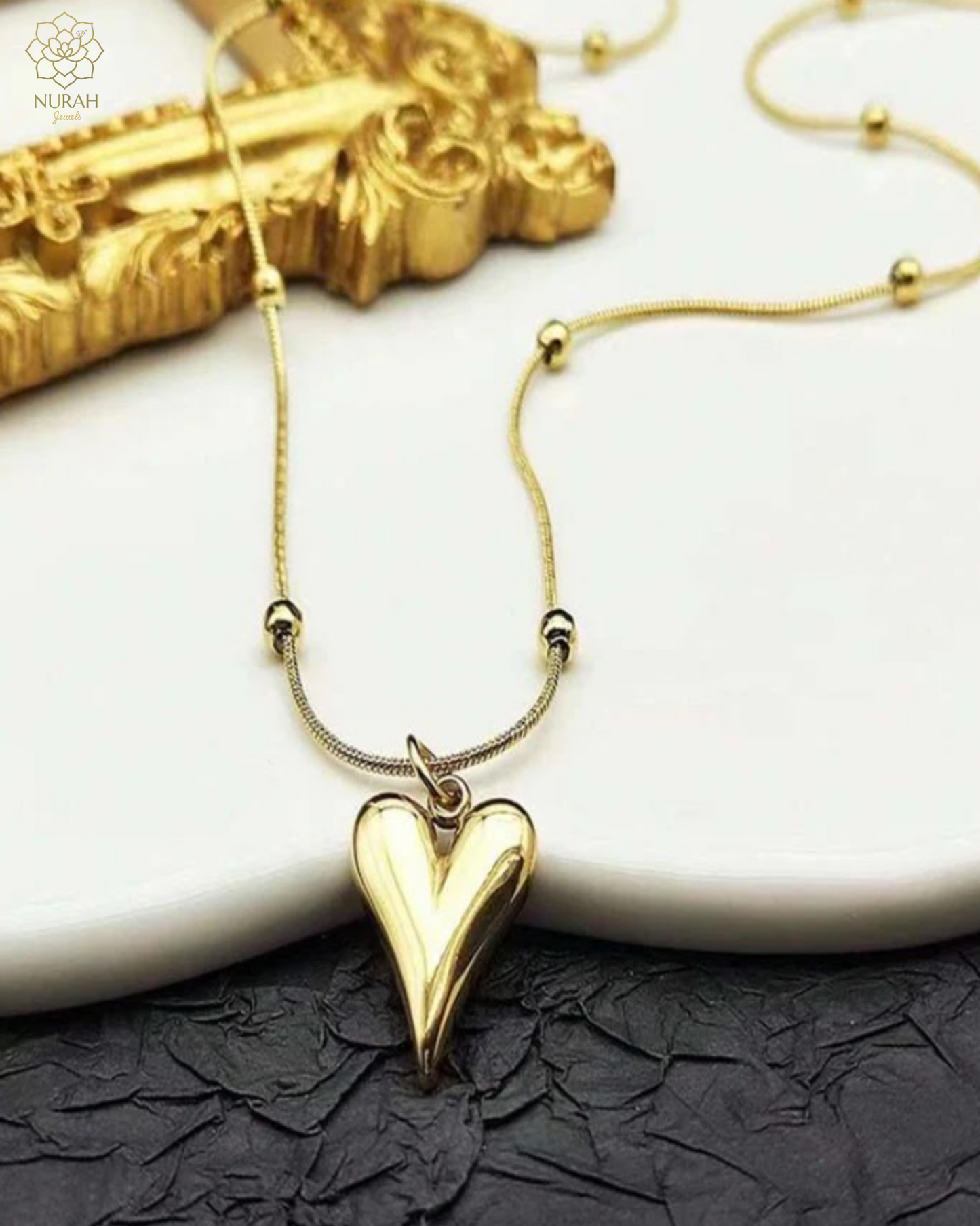 Bubly Heart Necklace