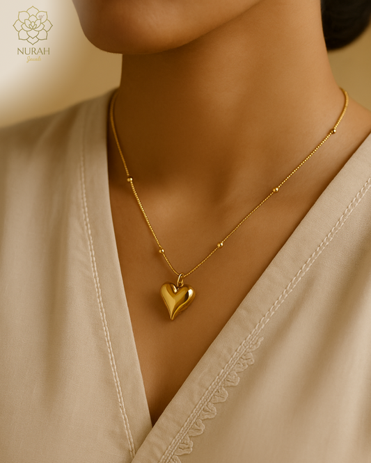 Bubly Heart Necklace